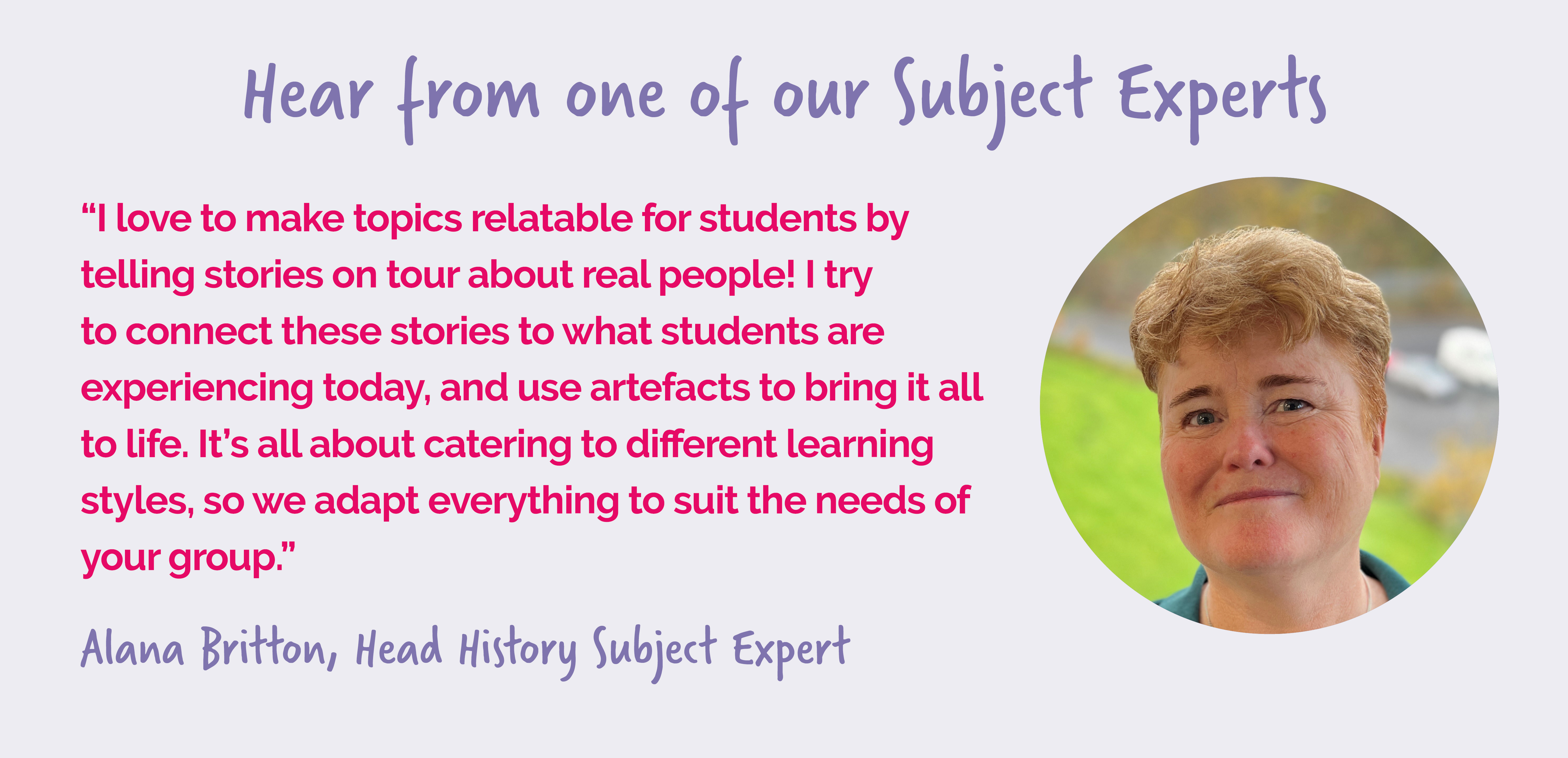 Hear from European Study Tours' head History Subject Expert - Alana Briton